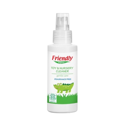 Detergent spray pentru jucarii si suprafete, 100ml, Friendly Organic foto