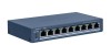 Switch PoE Hikvision DS-3E1309P-EI/M: 8 &times; 10/100 Mbps PoE port,