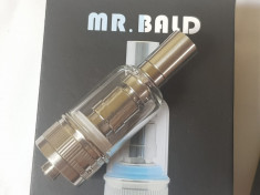 Clearomizor Sub Ohm Tank Mr. Bald/ flux de aer reglabil ! foto