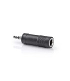 Adaptor audio stereo Nedis Jack 3.5 mm tata - Jack 6.35 mm mama