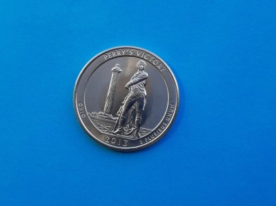 Quarter dollar 2013-OHIO-Lit. D-SUA-UNC- foto