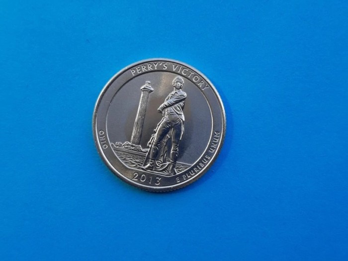Quarter dollar 2013-OHIO-Lit. D-SUA-UNC-