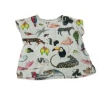 Tricou fetita, model animale , marimea 4-6 ani , 110-116