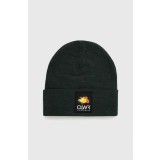 Colourwear caciula , culoarea verde, din tricot gros