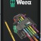 Set chei imbus cu profil TORX TX 967/9 multicolor 9 piese, Wera 05073599001 HardWork ToolsRange