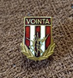 Insigna - Clubul Sportiv &quot;VOINTA&quot; (prindere tip brosa)