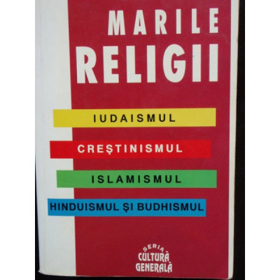 MARILE RELIGII,coordonator Philippe Gaudin foto