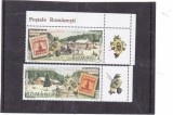 ROMANIA 2007 LP 1773 ZIUA MARCII POSTALE ROMANESTI SERIE CU VINIETA MNH