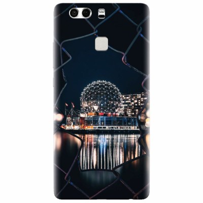 Husa silicon pentru Huawei P9 Plus, Abstract Architectural Design foto