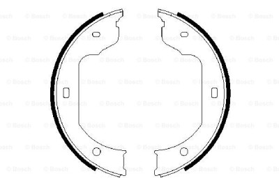 BOSCH 0 986 487 625 Set saboti frana, frana de mana foto