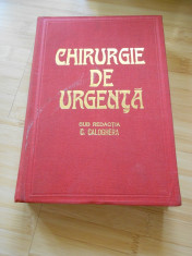 C. CALOGHERA--CHIRURGIA DE URGENTA - 1980 foto