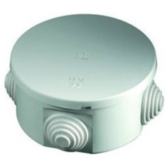 Doza aplicata rotunda 80x40mm ABS cu presetupe IP44