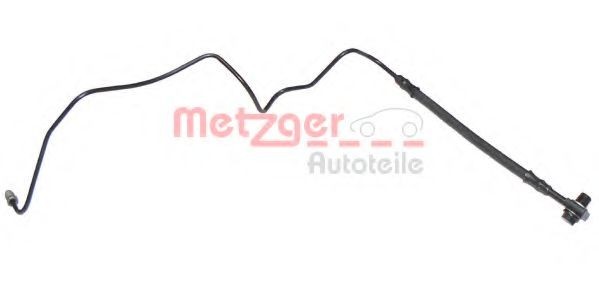 Conducta / cablu frana VW NEW BEETLE (9C1, 1C1) (1998 - 2010) METZGER 4119354