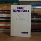 NAE IONESCU - CURS DE LOGICA , HUMANITAS , 1993 *