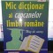 Mic dictionar al capcanelor limbii romane - Rodica Lazarescu