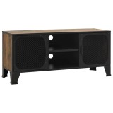 Cumpara ieftin Dulap TV ,maro,105x36x47 cm,metal si MDF