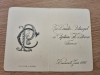 Invitație MUTZNER 1893 Costacopol Petresco
