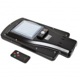 Lampa solara stradala Bass BS-5916, putere 50W, 60 x Led, senzor miscare, IP65, Telecomanda, BASS Polska