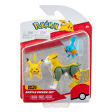 Cumpara ieftin Set 3 figurine de actiune, Pokemon, Mudkip &amp; Pikachu &amp; Boltund, 3buc