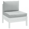 VidaXL Perne de paleți, 2 buc., melanj gri deschis, material textil 4002641