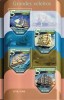 Timbre S. Tome e Principe 2016, Nave cu panze, Set complet colita + bloc MNH, timbre straine