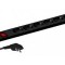 PREL BACHMANN SMART 6xCEE7/3 PC,NEGRU