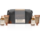 Baylis &amp; Harding The Fuzzy Duck Bergamot, Hemp &amp; Sandalwood set cadou geanta de cosmetice pentru bărbați