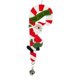 Ornament de Crăciun Santa Claus cu pălărie roșie și albă, CMCLASS
