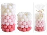 Cumpara ieftin Set 2 lumanari &Oslash; 8 cm x 15 H, &Oslash; 8 x 9,5 H