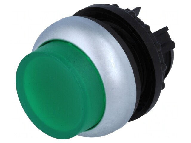 Comutator apăsare 22mm verde IP67