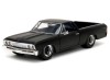 Macheta Chevrolet El Camino 1967 X Fast and Furious, scara 1/24, Jada, 1:24, Jada Toys
