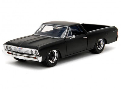 Macheta Chevrolet El Camino 1967 X Fast and Furious, scara 1/24, Jada foto