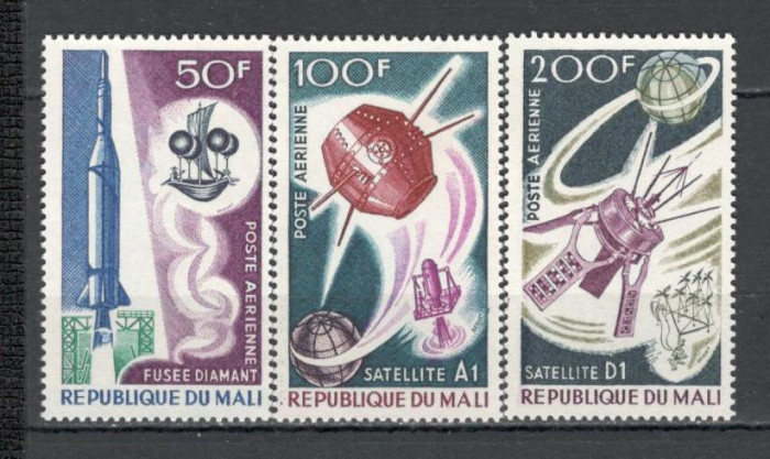 Mali.1967 Posta aeriana-Cosmonautica DM.50