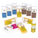 Cumpara ieftin Kit Epilare Ceara Consumabile SensoPRO Milano, Cappuccino Time