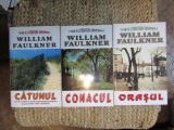 William Faulkner - Catunul, Conacul, Orasul - 3 volume, editura Orizonturi, stare foarte buna, necartonata