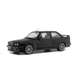 Macheta 1/24 1988 bmw m3 (e30), black bburago
