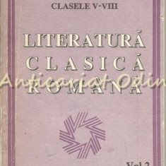 Literatura Clasica Romana II - Lecturi Literare - Clasele V-VIII