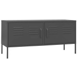 Cumpara ieftin Comoda TV, antracit, 105x35x50 cm, otel