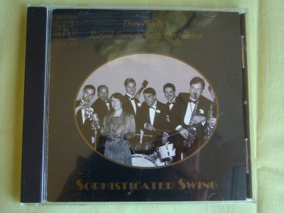DON NEELY&amp;#039;S ROYAL SOCIETY JAZZ ORCHESTRA - Sophisticated Swing - C D ca NOU foto