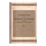 - Colectia de norme interne pentru economia forestiera vol. II -