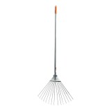 Cumpara ieftin Grebla metalica reglabila, pentru frunze, 15 dinti, lungime 1.2 m