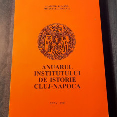 Anuarul institutului de istorie Cluj Napoca 1997 Academia Romana