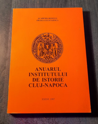 Anuarul institutului de istorie Cluj Napoca 1997 Academia Romana foto