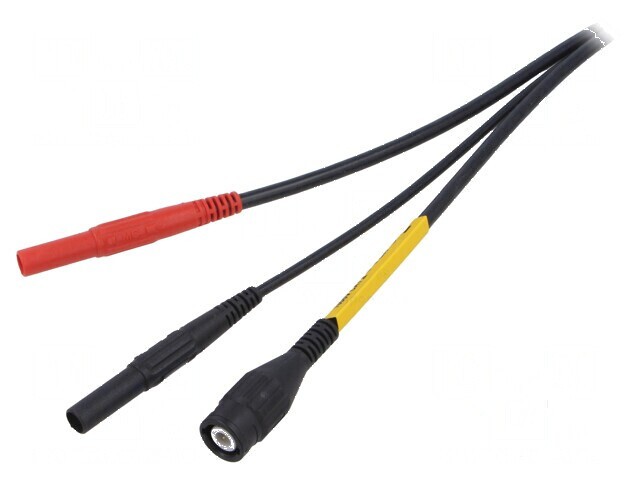 Cablu de măsurare BNC mufă, mufă banană 4mm x2