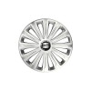 Set 4 capace roti Cu Inel Cromat Trend R16 pentru gama auto Seat, Autohelix MSA