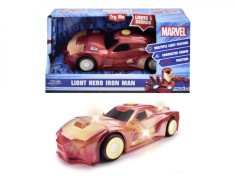 Jada Marvel, Masinuta Light Hero, Iron Man cu sunete si lumini, scara 1:32 foto