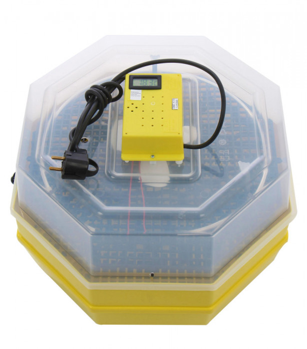 Incubator electric pentru oua, Cleo 5X2 DT, cu 2 dispozitive intoarcere, termometru
