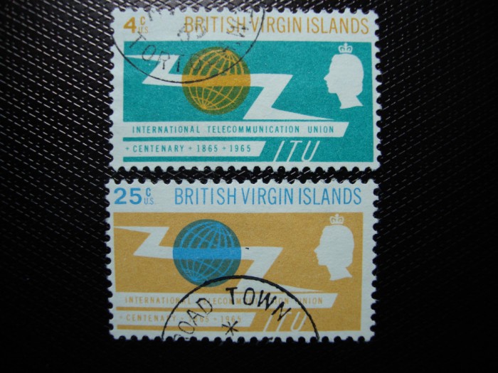 VIRGN ISLANDS 1965 SERIE ITU