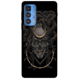 Husa compatibila cu Motorola Edge 20 Lite model Death of Medusa, Silicon, TPU, Viceversa, Transparent, Carcasa