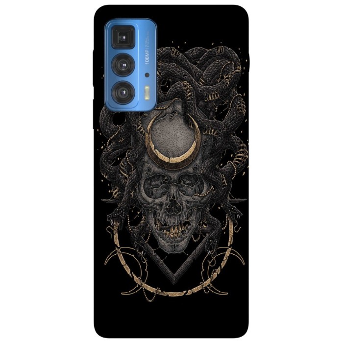 Husa compatibila cu Motorola Edge 20 Lite model Death of Medusa, Silicon, TPU, Viceversa